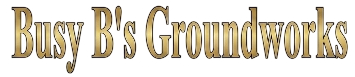 Busy B's Groundworks logo